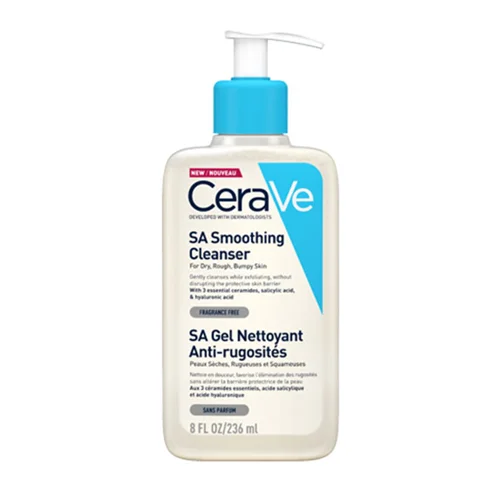 ژل شستشوی صورت سالسیلیک اسید سراوی حجم236 میل Cerave SA Smoothing Cleanser