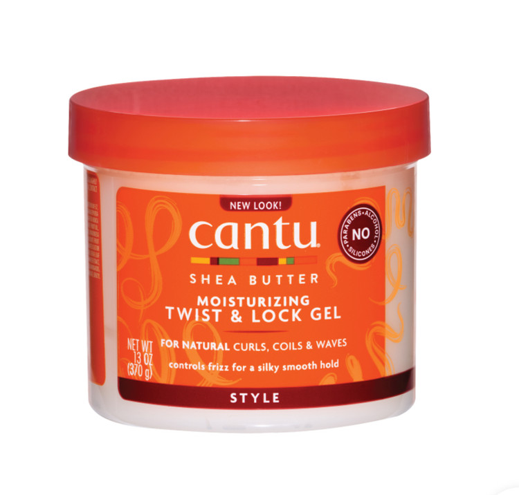 ژل کرم حالت دهنده و آبرسان کنتو – Cantu Moisturizing Twist & Lock Gel حجم ۳۷۰ گرم