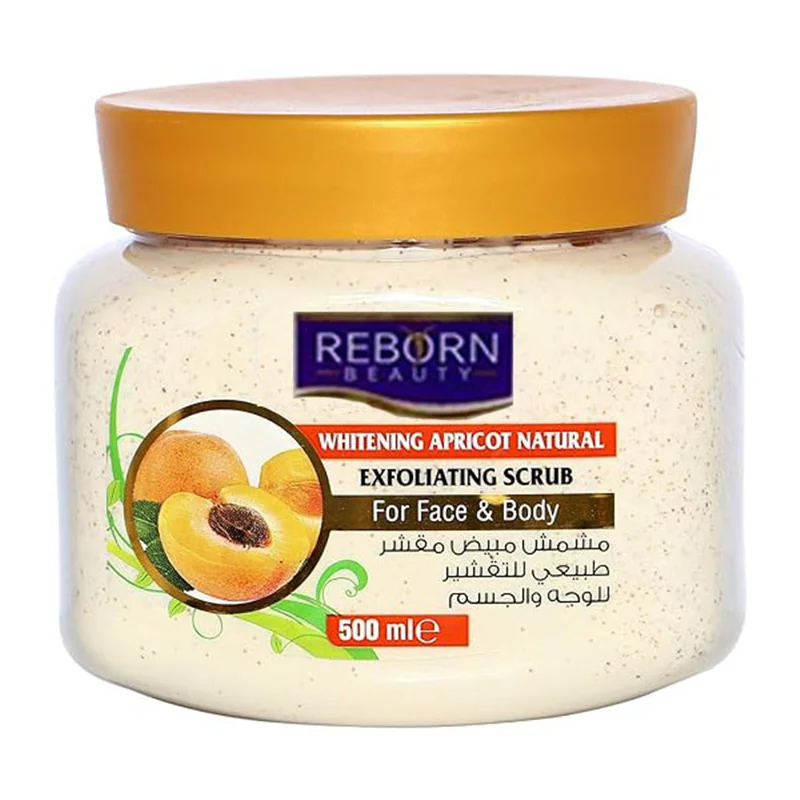 اسکراپ صورت و بدن هلو برند ریبورن اصل حجم :500میل