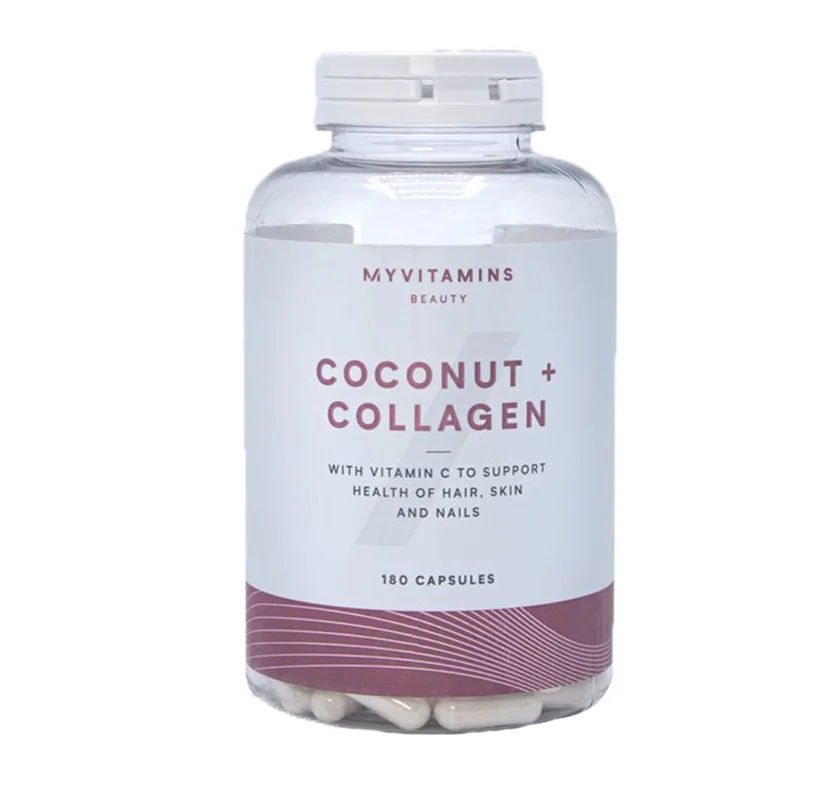 کپسول کوکونات کلاژن مراقبت از پوست،مو و ناخن مای ویتامینز 180 عددی