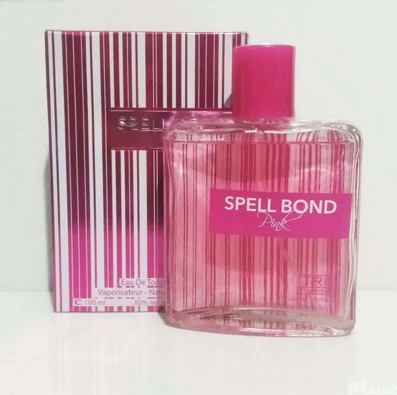 ادکلن زنانه اسپلندور صورتی  (اسپل باند صورتی) SPELL BOND pink حجم 100 میل