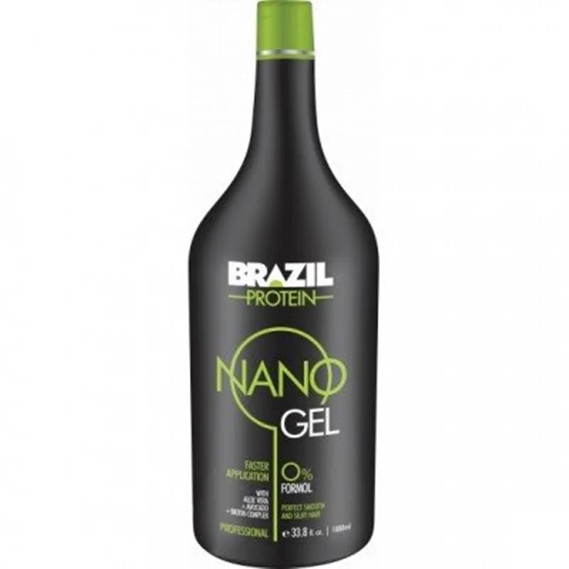 پروتئین نانو ژل مشکی اورجینال | BRAZIL PROTEIN NANO GEL  حجم 1000 میلی لیتر
