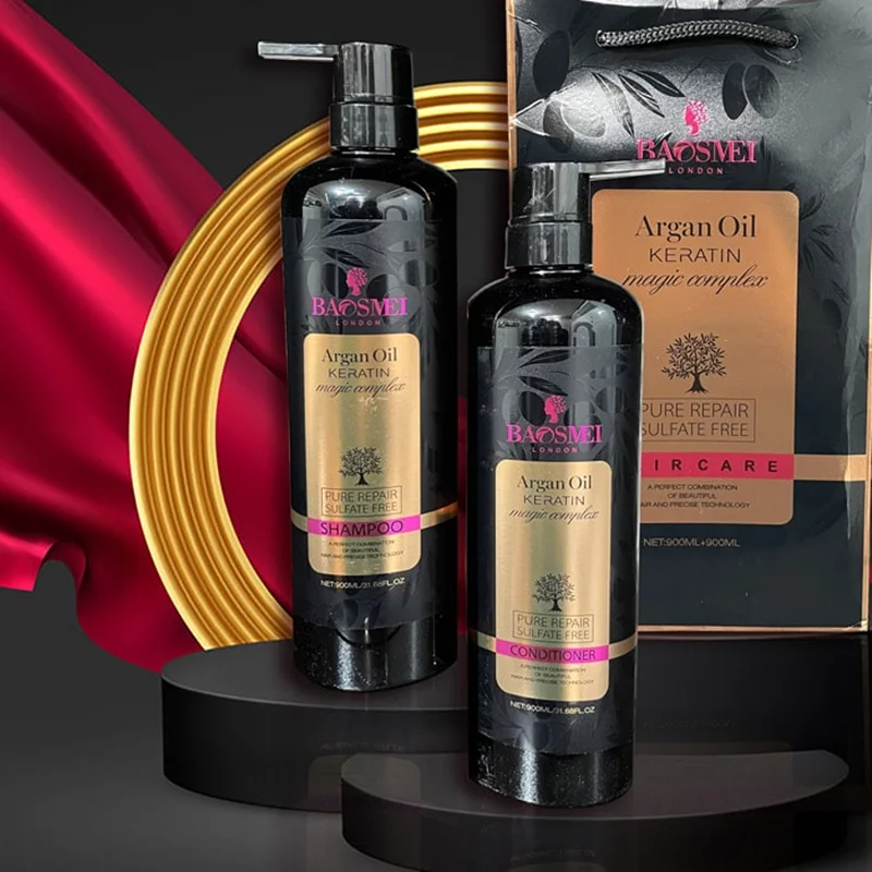 پک دو عددی شامپو و ماسک فری سولفات باسمی | BAOSMEI