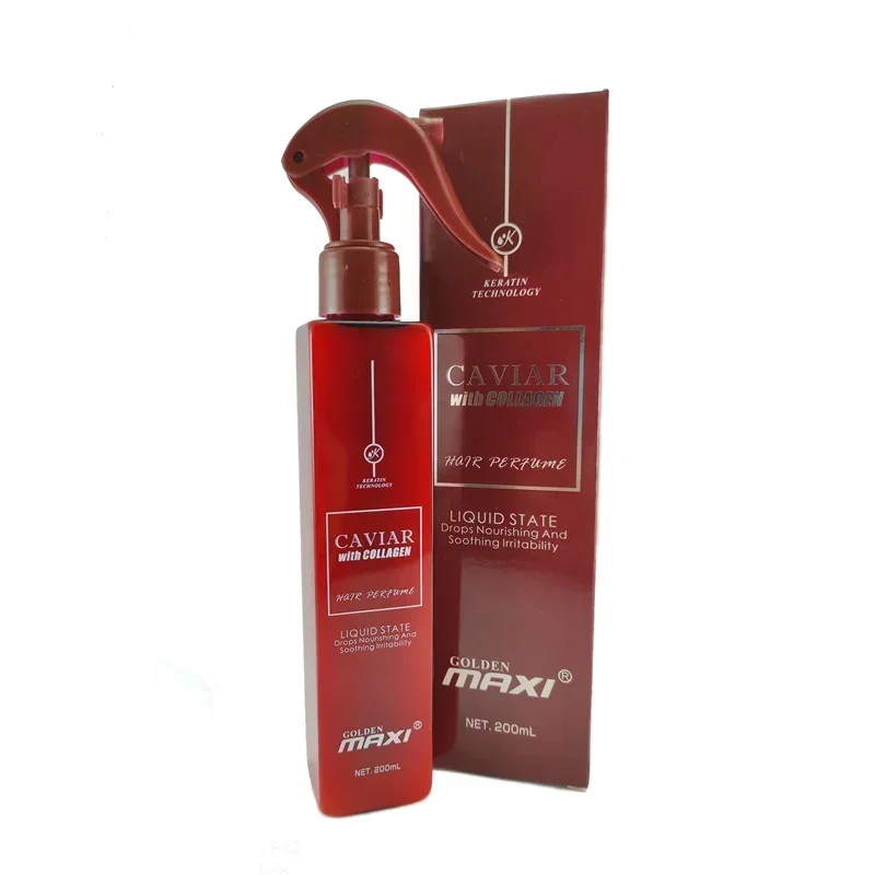 شیر مو خاویار گلدن مکسی طرح جدید آبرسان مو Golden Maxi حجم 200 میلی لیتر