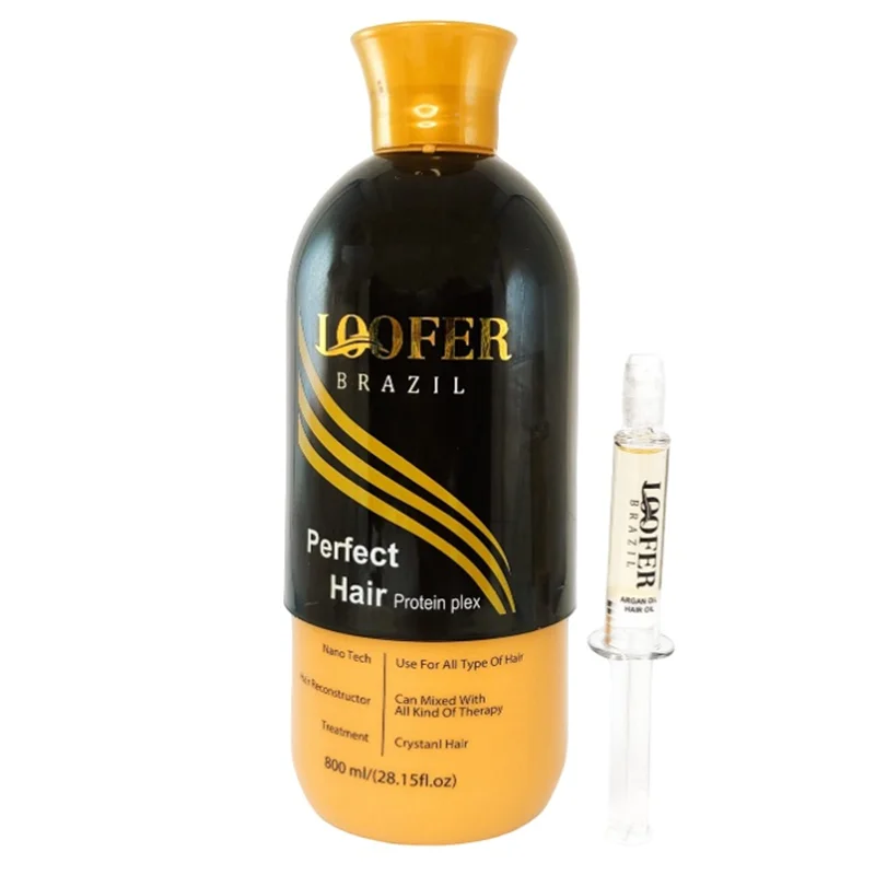 پروتئین مو برند لوفر برزیل LOOFER BRAZIL حجم ۸۰۰ میلی لیتر