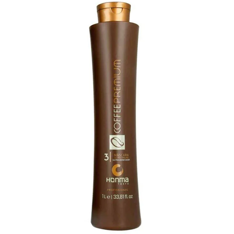 ماسک مو قهوه تلخ هونما | Honma Coffee Premium حجم 1000 میلی لیتر