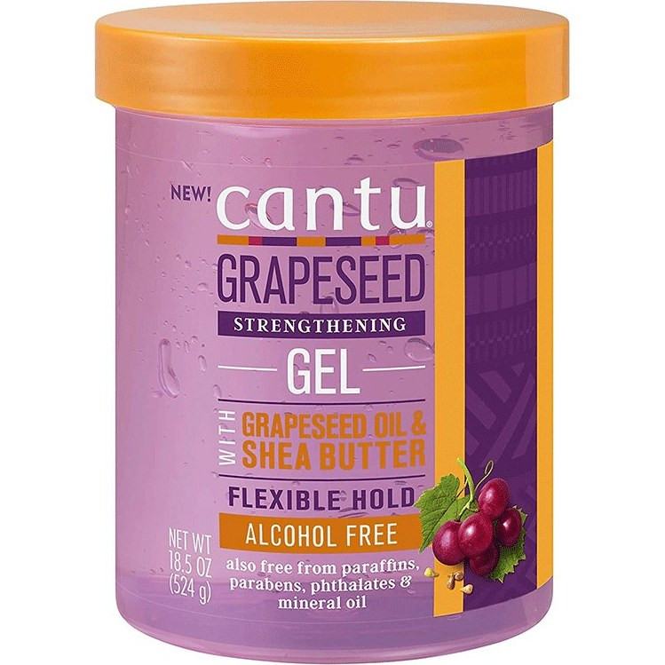 ژل موی عصاره هسته انگور کنتو (Cantu) مدل Strengthening حجم 524 گرم