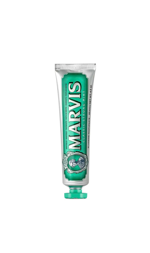 خمیر دندان مارویس مدل Classic Strong Mint نعنایی قوی حجم 85 میلی لیتر