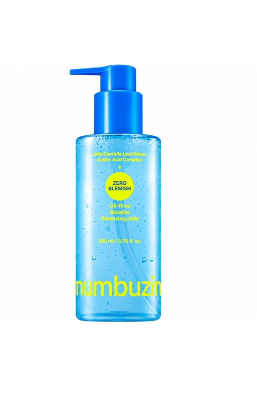 ژل میسلار پاک‌کننده فاقد چربی نامبوزین مدل Zero Blemish حجم ۲۰۰ میل