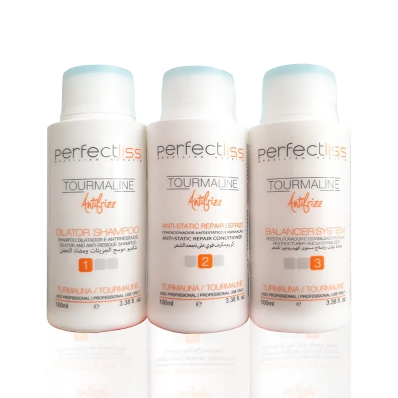 کیت خانگی کراتین مو برزیلی پرفکت لیس تورمالین | Home Kit Turmalina Perfect Liss