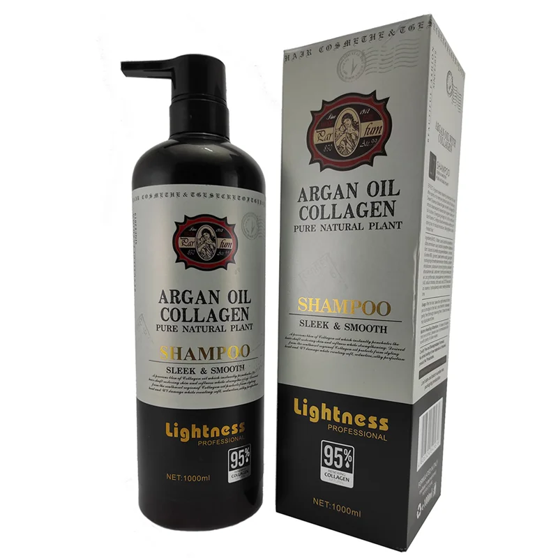 شامپو آرگان کلاژن لایتنس Lightness حجم 1000 میلی لیتر