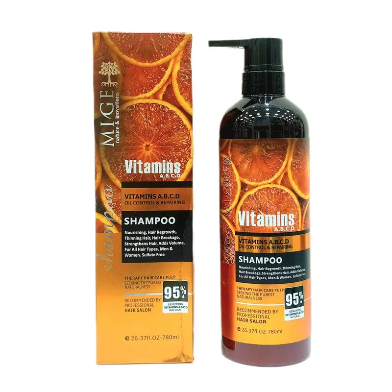 شامپو موی چرب میگ حاوی عصاره پرتقال و ویتامینه حجم 780 میل