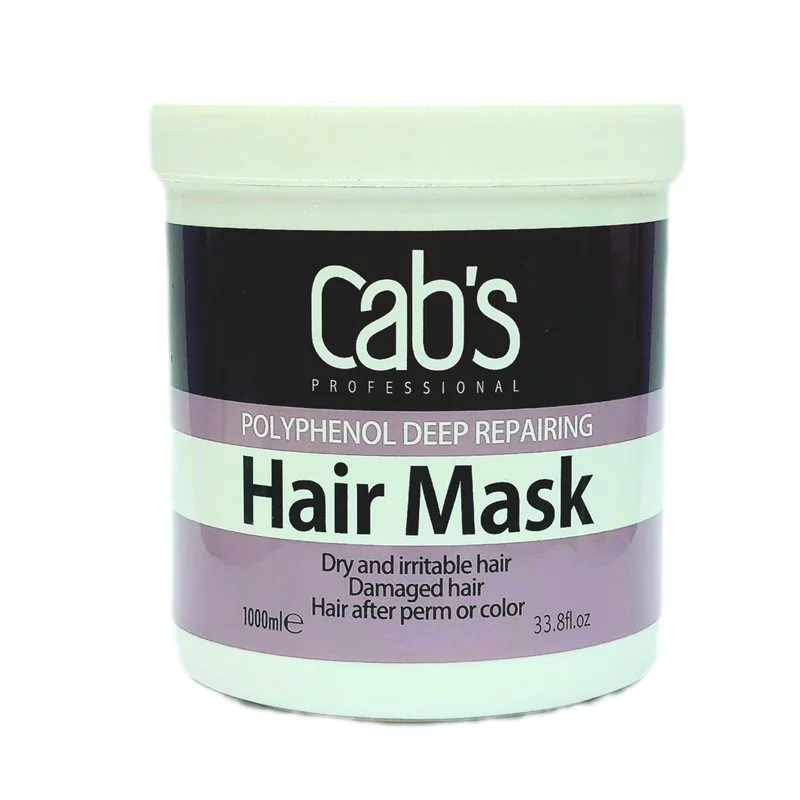ماسک مو کبس پلی فنول اورجینال درمان آسیب های شدید مو Cabs حجم ۱۰۰۰ میل