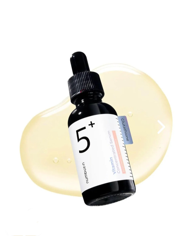 سرم روشن کننده و ضد لک ویتامین c شماره 5 نامبوزین 30ml
