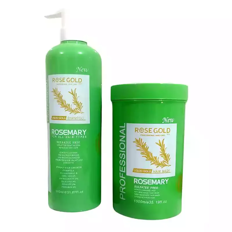 شامپو و ماسک رزماری رزگلد ROSE GOLD
