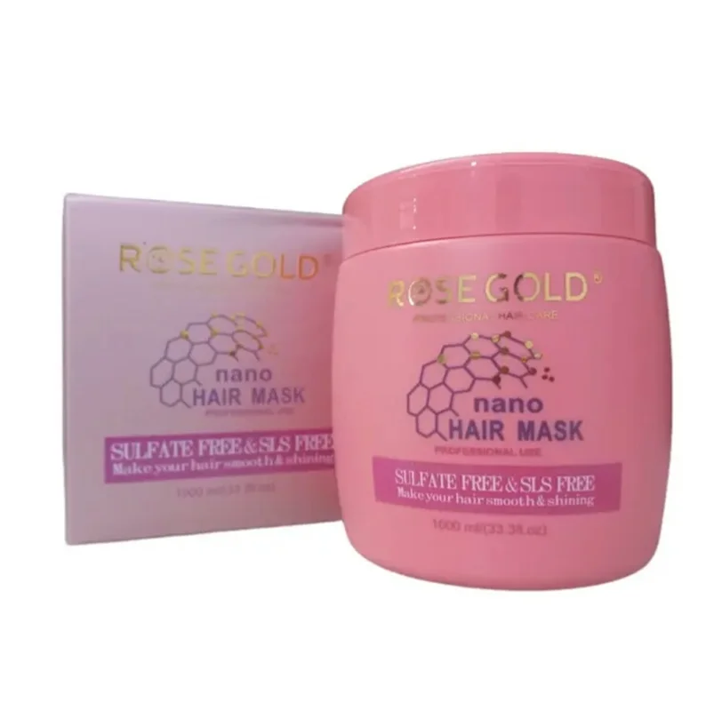 ماسک مو نانو رزگلد NANO Rose Gold حجم 1000 میلی لیتر