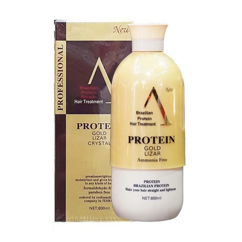 پروتئین مو گلد لیزار | Protein Gold Lizar حجم 800میلی لیتر