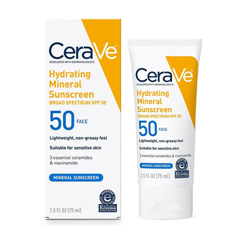 ضدآفتاب سراوی SPF50 Cerave اورجینال 75mil