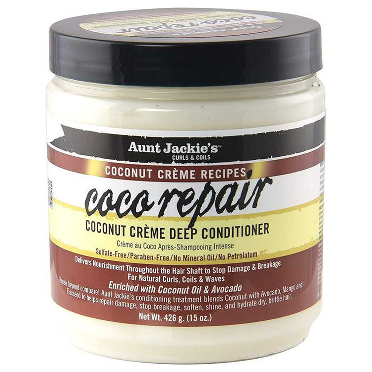 نرم کننده عمیق داخل حمام Coco Repair با روغن نارگيل آنت جکيز – 426 میل