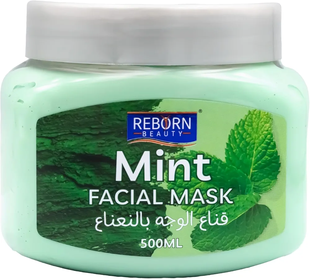 ماسک صورت نعناع برند ریبورن اصل حجم:500میل