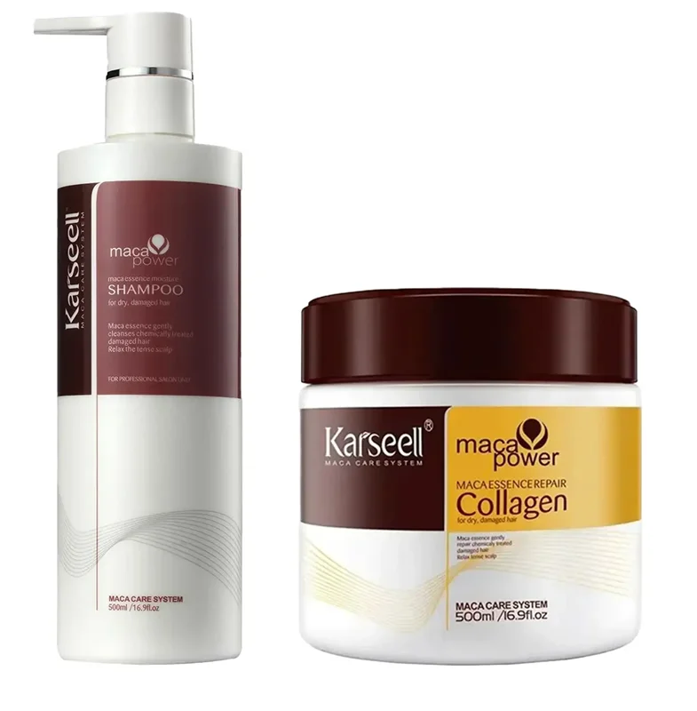 پک شامپو و ماسک مو فری سولفات کارسل ایتالیا