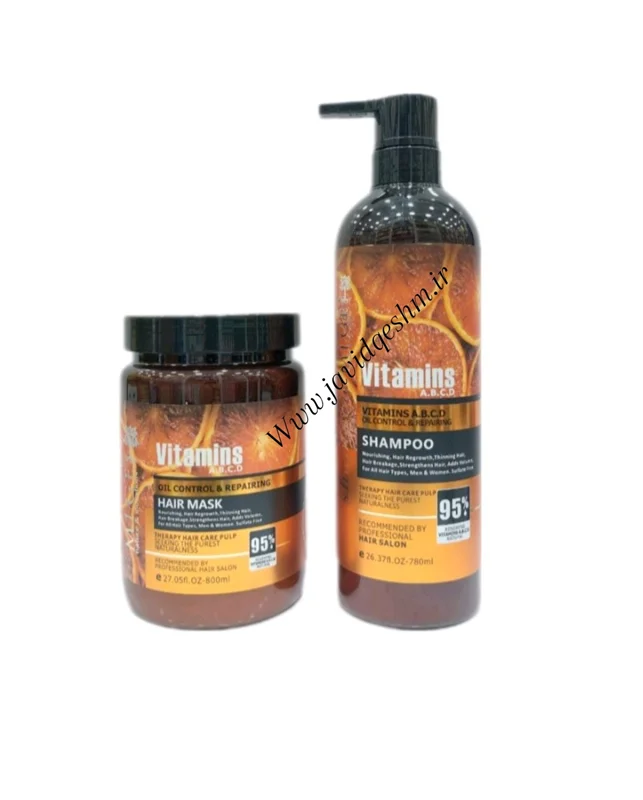 پک شامپو و ماسک مو پرتقال میگ حاوی ویتامین MIGE orange vitamin