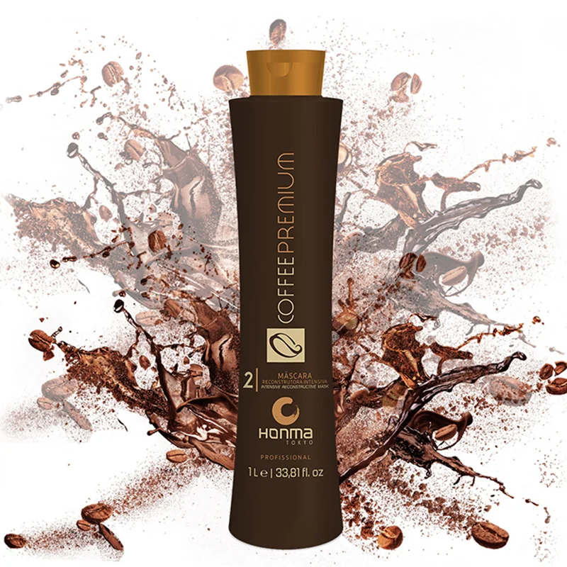 کراتین نانو قهوه تلخ هونما(اورجینال) | Honma Coffee Premium حجم 1000 میلی لیتر