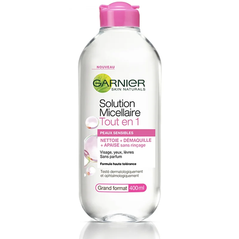 میسلار واتر پوست خشک و حساس گارنیر 400ml