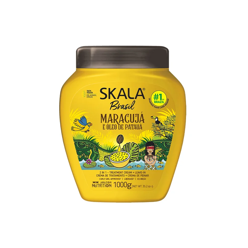 کرم مو و ماسک ۲ در ۱ اسکالا SKALA Brasil Maracujá e Óleo de Patauá حجم ۱۰۰۰ میل