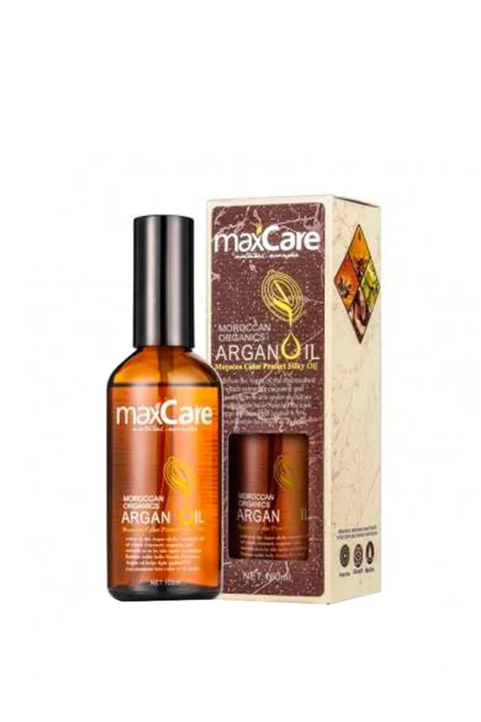 روغن آرگان سه کاره مکس کر maxcare حجم 100 میلی لیتر