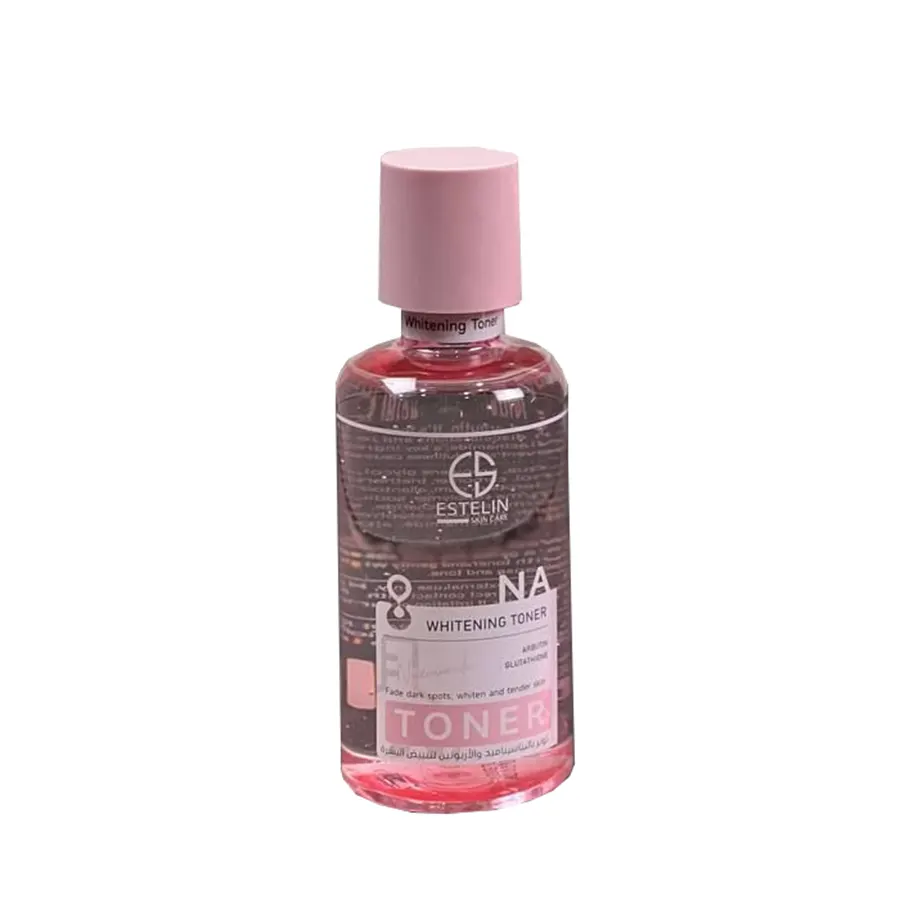 تونر صورتی استلین (نیاسینامید)، روشن‌کننده و یکنواخت‌کننده پوست، مناسب برای انواع پوست. 💧 حجم: 400 میلی‌لیتر