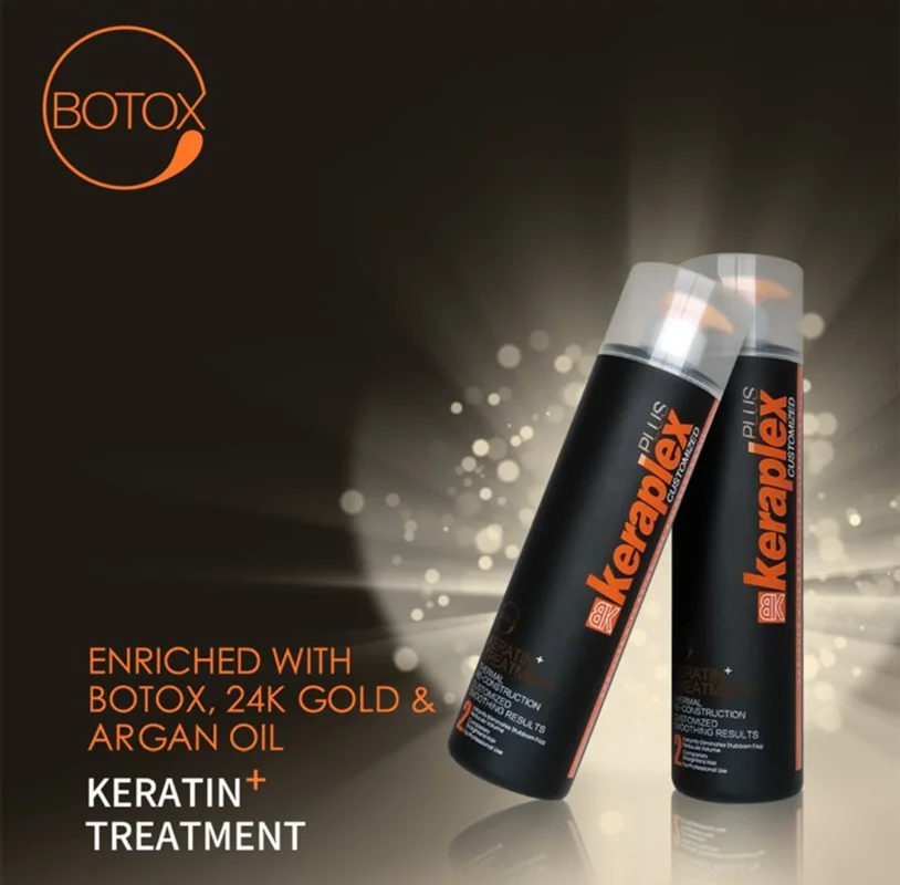 کراتین کراپلکس پلاس حاوی بوتاکس و کلاژن Keraplex Plus 1000 میل