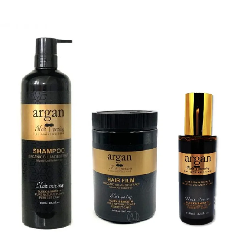 پک شامپو و ماسک و روغن آرگان هیر نارسینگ | hair nursing