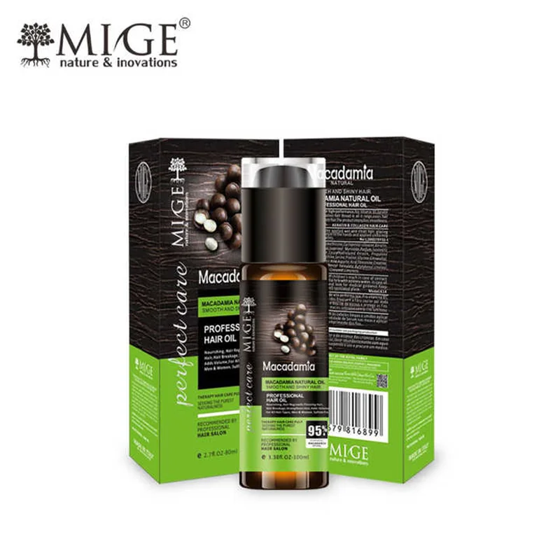 روغن مو فری سولفات و صاف کننده ماکادامیا میگ | Macadamia Mige حجم 100 میل