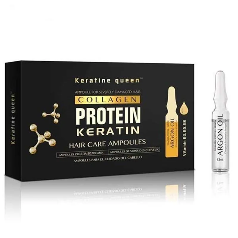 پک 10 عددی ویال مو کراتین کویین