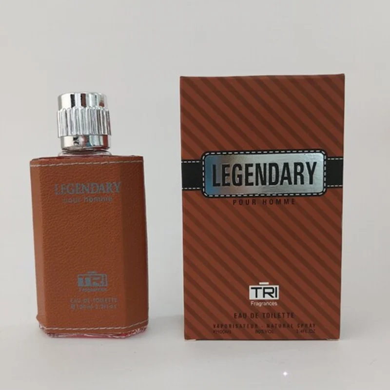 ادو تویلت مردانه تی ار ای مدل لجند قهوه ایی حجم 100 میل