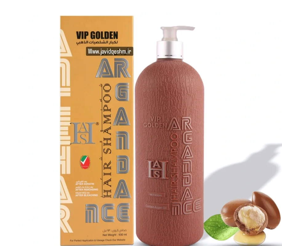 شامپو بدون سولفات دنس هیر مدل VIP Golden حجم 1000 میل(ساخت کانادا)