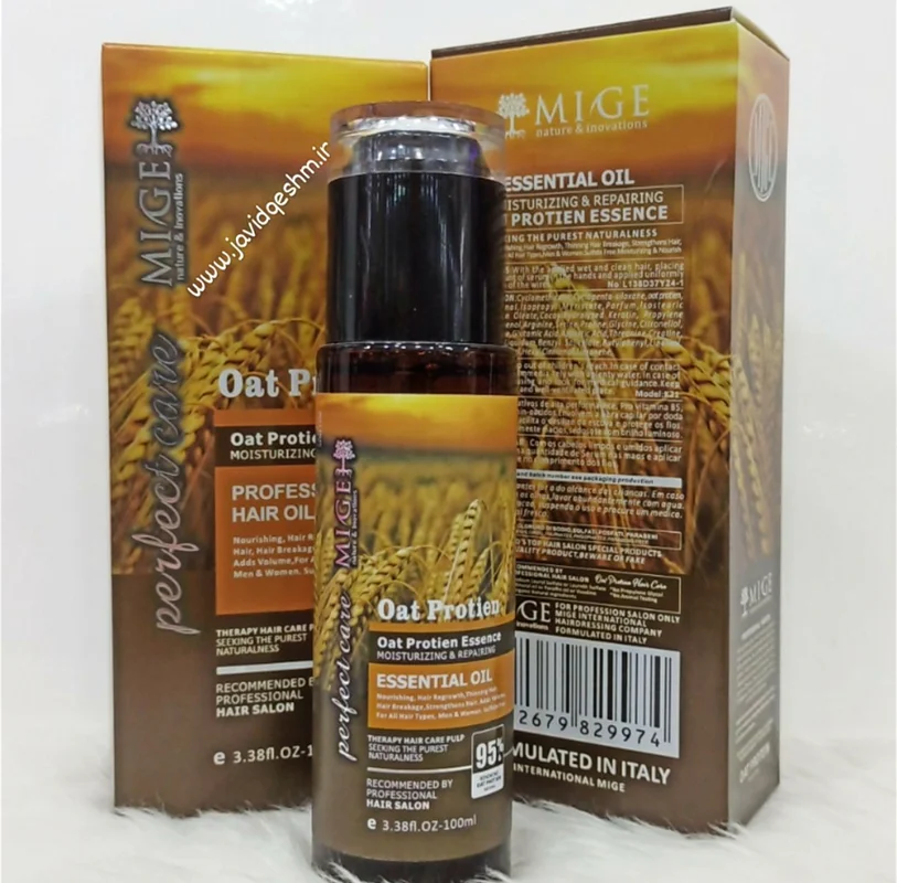 روغن فری سولفات و ترمیم کننده جوانه گندم میگ | Oat Protein Mige حجم 100 میلی لیتر