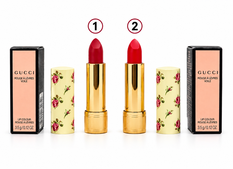 رژلب گُچی Gucci lip colour رنگبندی