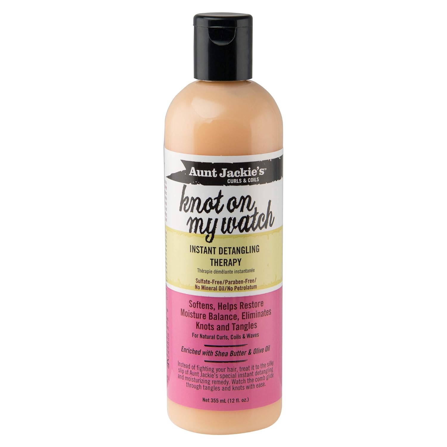 گره بازکن بعد حمام فوری آنت جکیز Aunt Jackies حجم ۳۵۵ میل