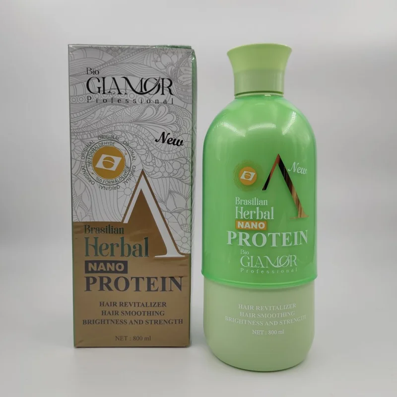 نانو پروتئین مو هربال GLAMOR حجم 800 میلی لیتر
