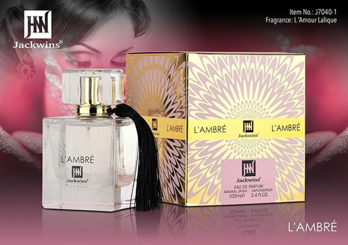 عطر ادکلن لالیک لامور  (له آمور زنانه) جانوین اصل حجم:۱۰۰ میل | johnwin Lalique L’Amour