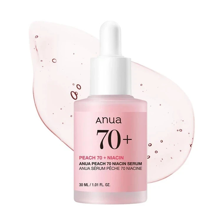 سرم روشن کننده نیاسینامید آنوا حاوی عصاره هلو Anua Peach 70 Niacin Serum – حجم 30 میل