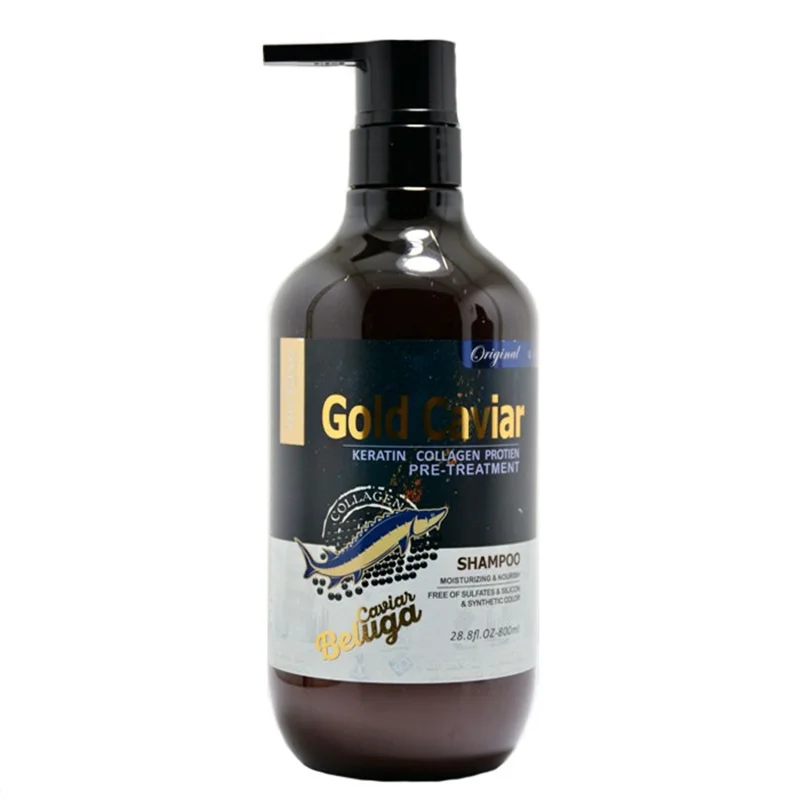 شامپو خاویار طلایی میفاسو Mefaso حجم 800 میلی لیتر